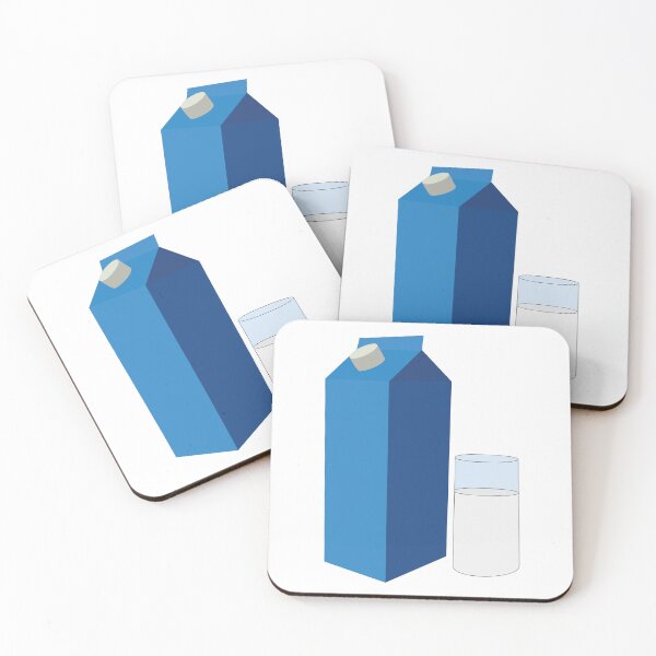 Item preview, Milk Carton and a Glass of Milk designed and sold by ROSE ANN BANILAR.