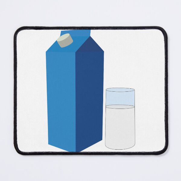 Item preview, Milk Carton and a Glass of Milk designed and sold by ROSE ANN BANILAR.