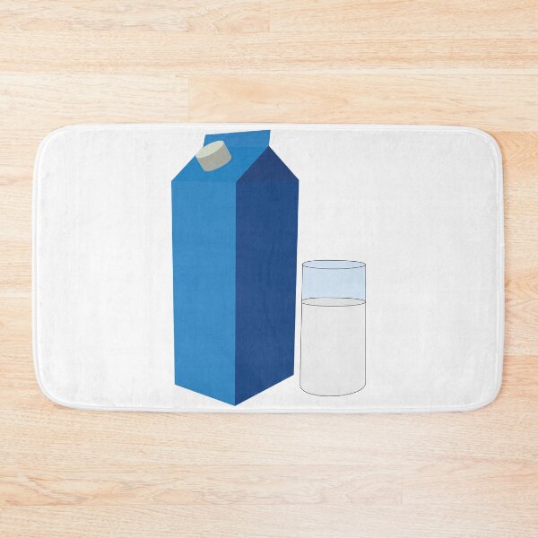 Item preview, Milk Carton and a Glass of Milk designed and sold by ROSE ANN BANILAR.