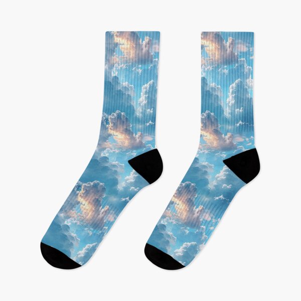 Item preview, Serene Blue Sky with Fluffy White Clouds designed and sold by NTGUILTY.