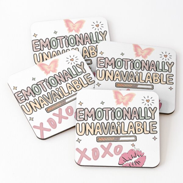 Item preview, Emotionally Unavailable | Pastel Y2K Aesthetic designed and sold by CroakHaus.