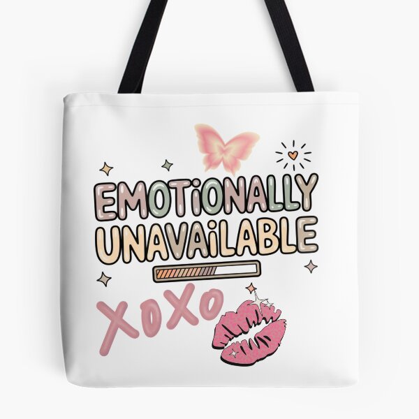 Item preview, Emotionally Unavailable | Pastel Y2K Aesthetic designed and sold by CroakHaus.