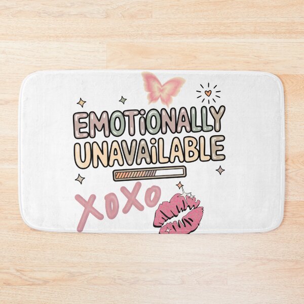 Item preview, Emotionally Unavailable | Pastel Y2K Aesthetic designed and sold by CroakHaus.