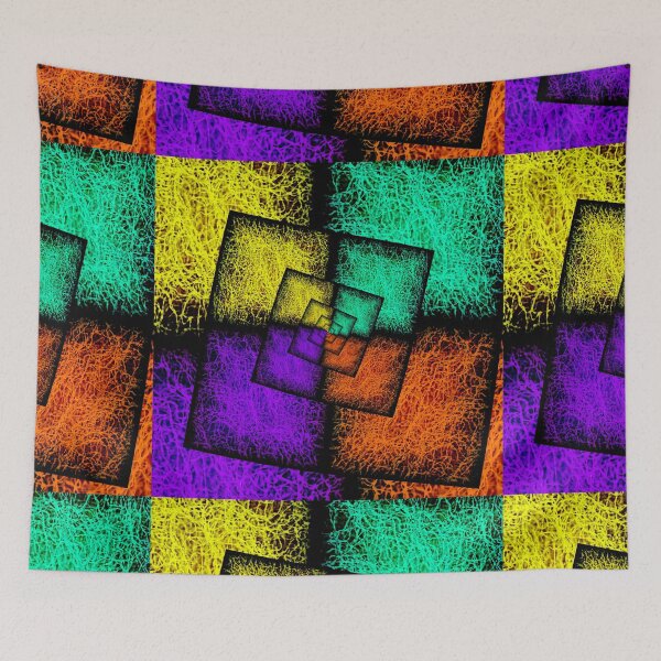 Item preview, Multicolored geometric pattern collage as abstract background. designed and sold by IaroslavB.