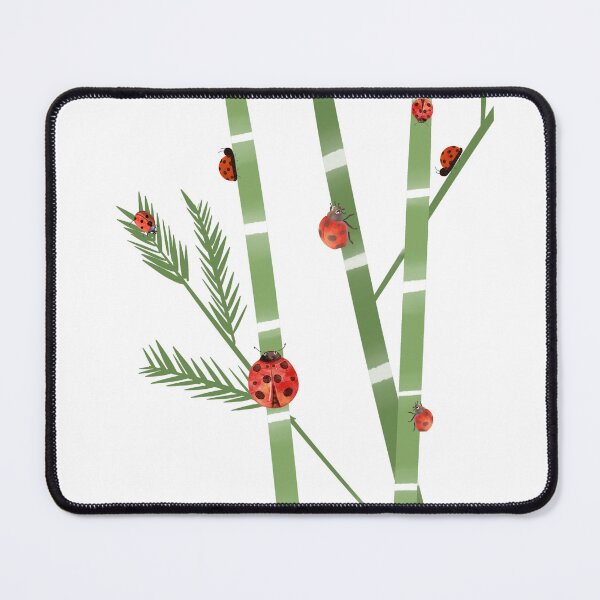 Item preview, Ladybug on bamboo designed and sold by SofikoDesigns.