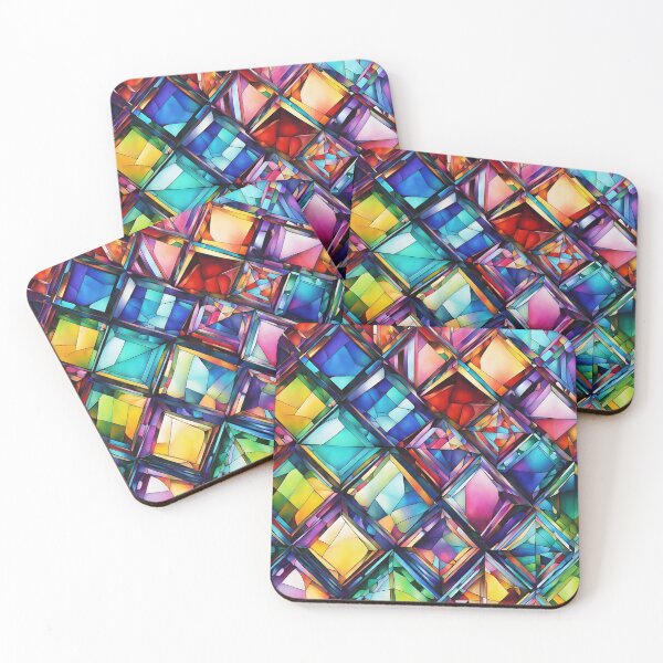 Item preview, Hall of Hues Colorful Abstract designed and sold by Glimmersmith.
