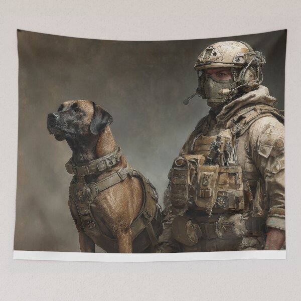 Item preview, K9s on the Frontline designed and sold by Skyframe Aviation.