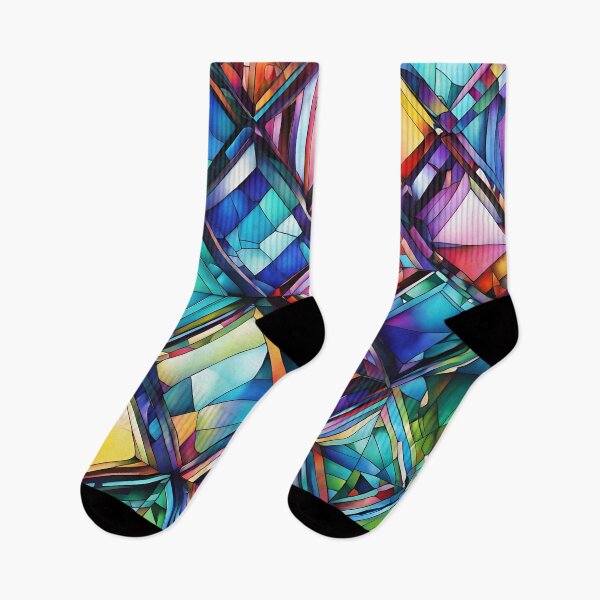 Item preview, Hall of Hues Colorful Abstract designed and sold by Glimmersmith.