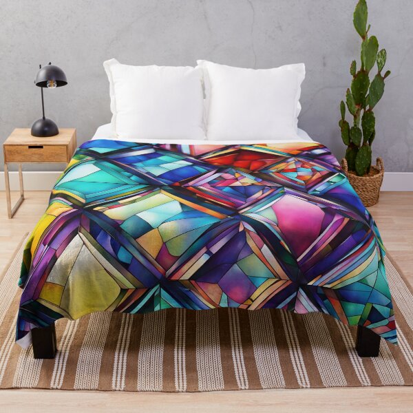 Item preview, Hall of Hues Colorful Abstract designed and sold by Glimmersmith.