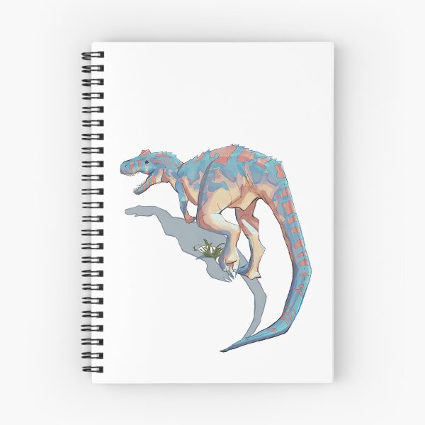 Item preview, Colourful Allosaurus Illustration  designed and sold by Duckittyu.