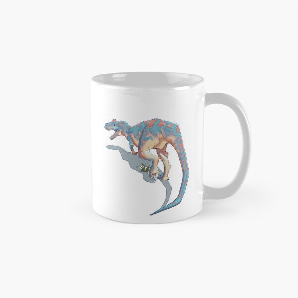Item preview, Colourful Allosaurus Illustration  designed and sold by Duckittyu.