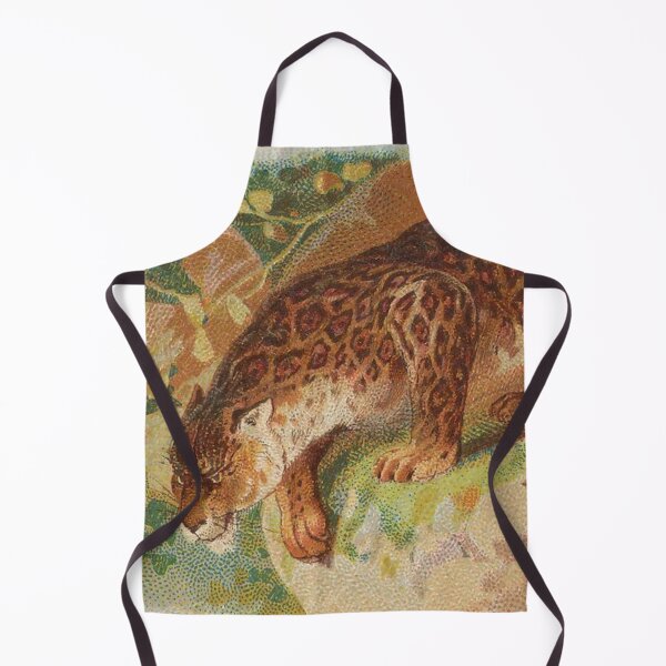 Item preview, Vintage Jaguar Illustration designed and sold by AnimaliaStar.