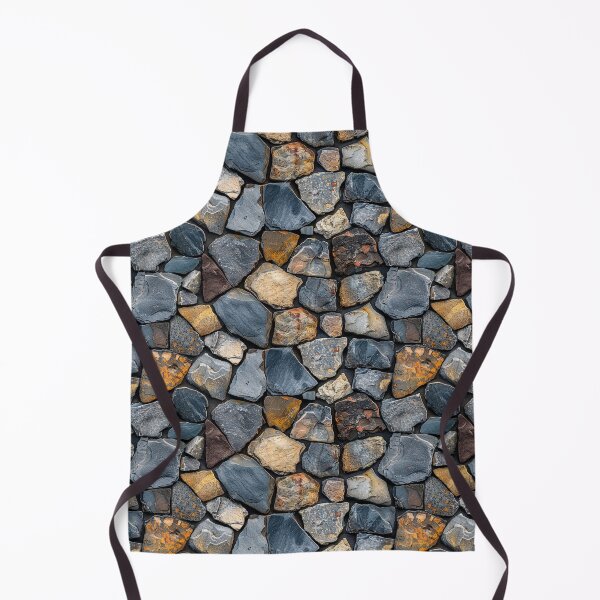 Item preview, Rustic Natural Slate and Gray Stone Wall Pattern designed and sold by NTGUILTY.