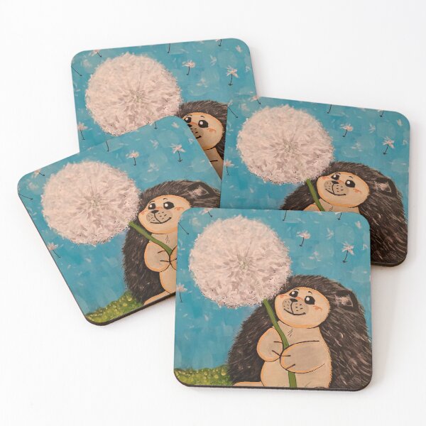 Item preview, Hedgehog’s First Experience of Dandelions designed and sold by DriftingT1lDusk.