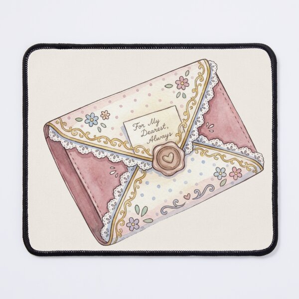 Item preview, Victorian Love Letter Envelope | Cute Vintage Puzzle Purse Illustration designed and sold by MuseAI.