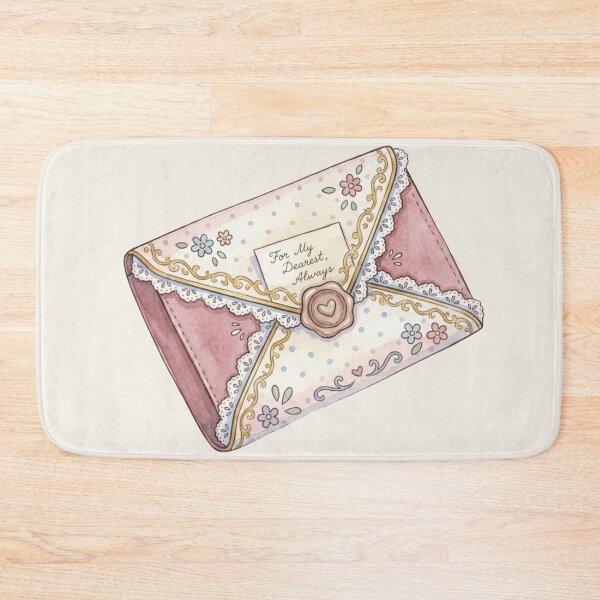 Item preview, Victorian Love Letter Envelope | Cute Vintage Puzzle Purse Illustration designed and sold by MuseAI.