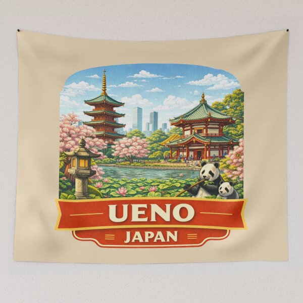 Item preview, Ueno, Japan designed and sold by Myra365Art.