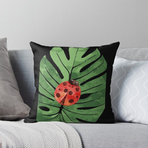Item preview, Ladybug on leaf designed and sold by SofikoDesigns.