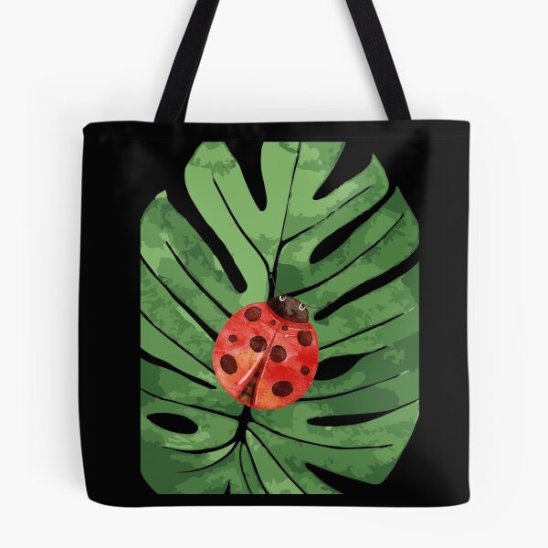 Item preview, Ladybug on leaf designed and sold by SofikoDesigns.