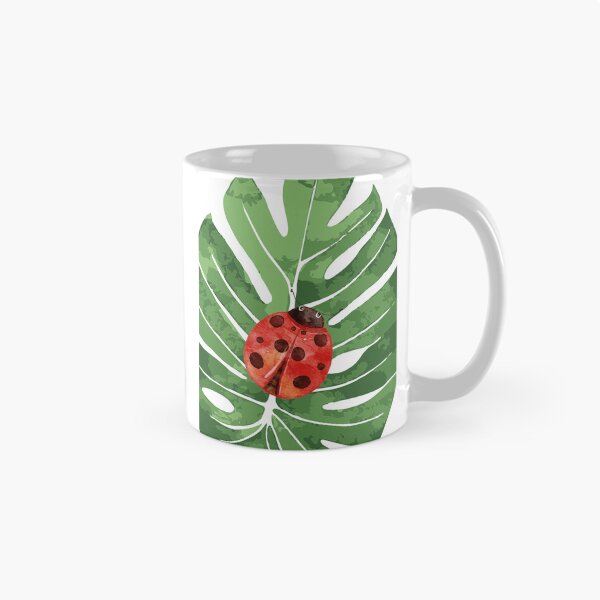 Item preview, Ladybug on leaf designed and sold by SofikoDesigns.