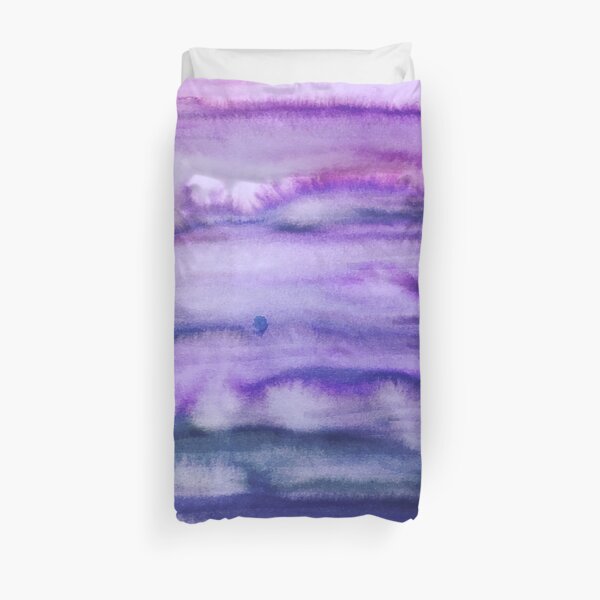 Power Purple Duvet Cover