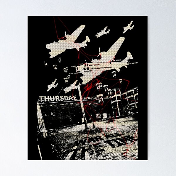 Item preview, Thursday Band War All The Time designed and sold by WilliamLesch.