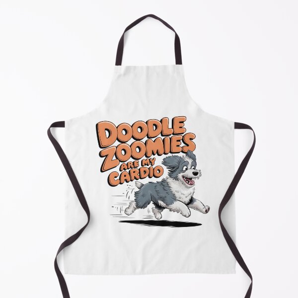 Item preview, Doodle Zoomies Are My Cardio – Funny Aussiedoodle Dog Lover Gift designed and sold by CuteDesignables.