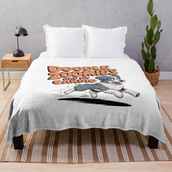 Item preview, Doodle Zoomies Are My Cardio – Funny Aussiedoodle Dog Lover Gift designed and sold by CuteDesignables.