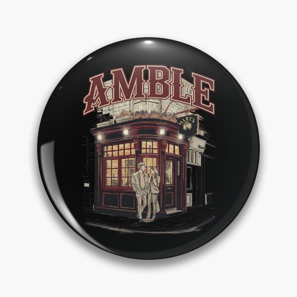 Item preview, Amble Mary'S Pub Dublin Bar Illustration Design designed and sold by WilliamLesch.