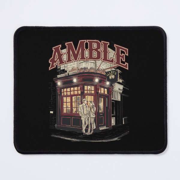 Item preview, Amble Mary'S Pub Dublin Bar Illustration Design designed and sold by WilliamLesch.