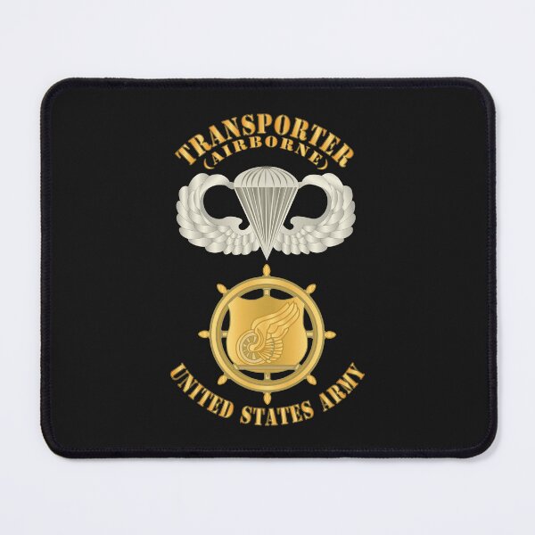 Item preview, Army - Transporter w Airborne Badge - Br X 300 designed and sold by Military Insignia Products.