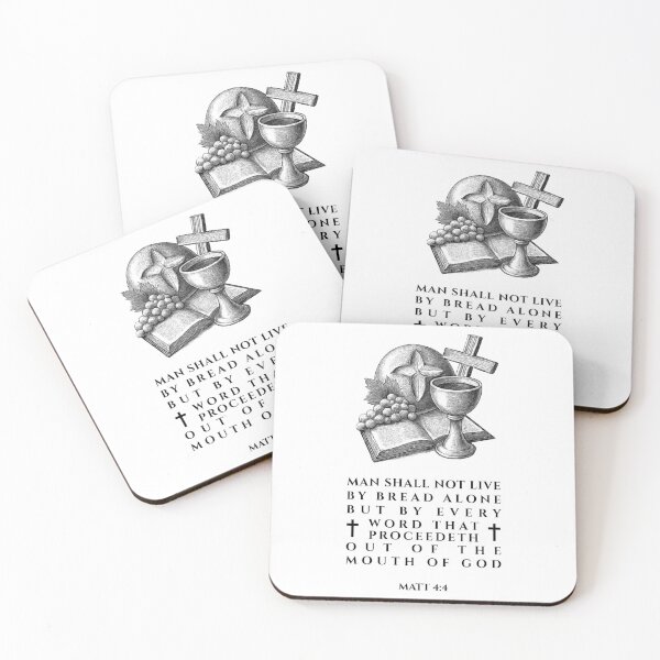 Item preview, Matthew 4:4 Word of the Lord designed and sold by Clothed in Scripture.