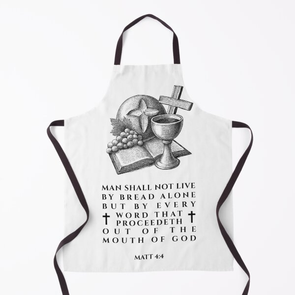 Item preview, Matthew 4:4 Word of the Lord designed and sold by Clothed in Scripture.