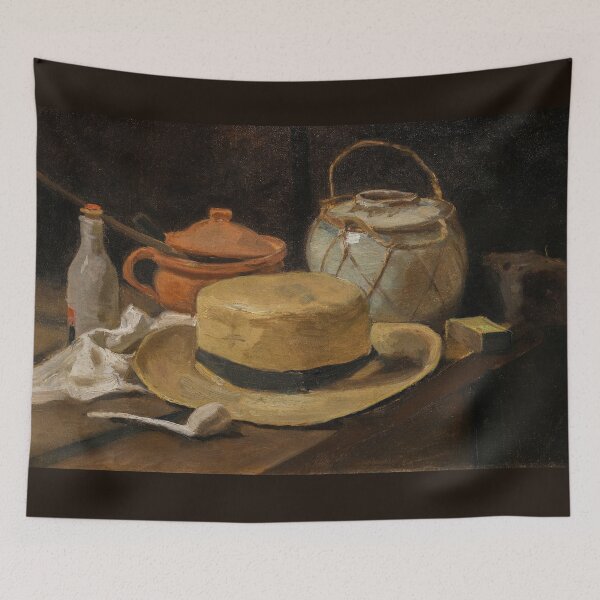 Item preview, Still Life with Yellow Straw Hat by Vincent van Gogh designed and sold by Amanda1775.