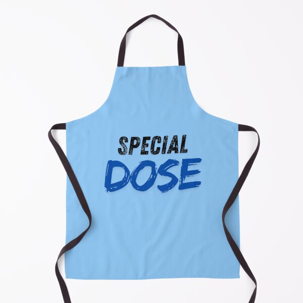 Item preview, Special Dose - Bold Blue Graffiti Brush Text on Black designed and sold by Uceepeace.