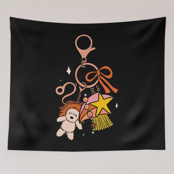 Item preview, Leo Zodiac Charm Astrology Keychain designed and sold by tkjzjeepez48.