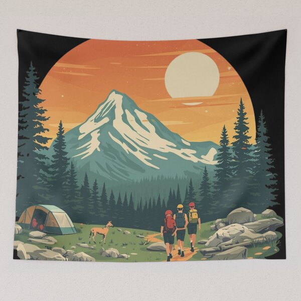 Item preview, Mountain Trail Adventure designed and sold by Khadigadesings.