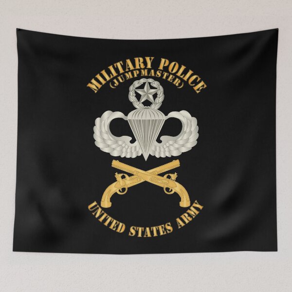 Item preview, Army - Military Police Branch w Jumpmaster Airborne Badge X 300 designed and sold by Military Insignia Products.