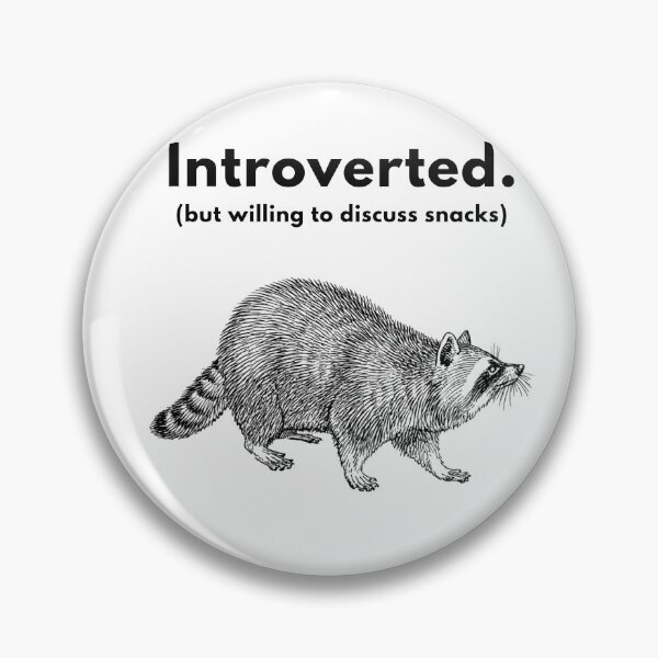 Item preview, Funny Introverted Quote designed and sold by QuietDayStudios.