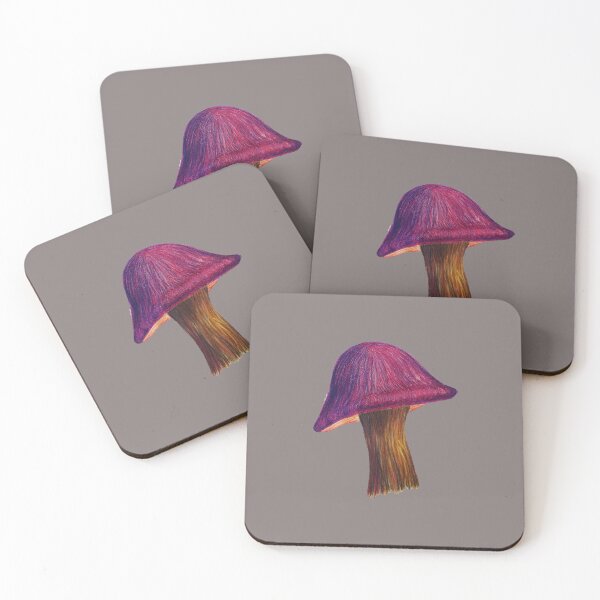 Item preview, purple mushroom designed and sold by Goozeling.
