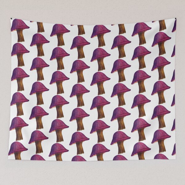 Item preview, purple mushroom designed and sold by Goozeling.