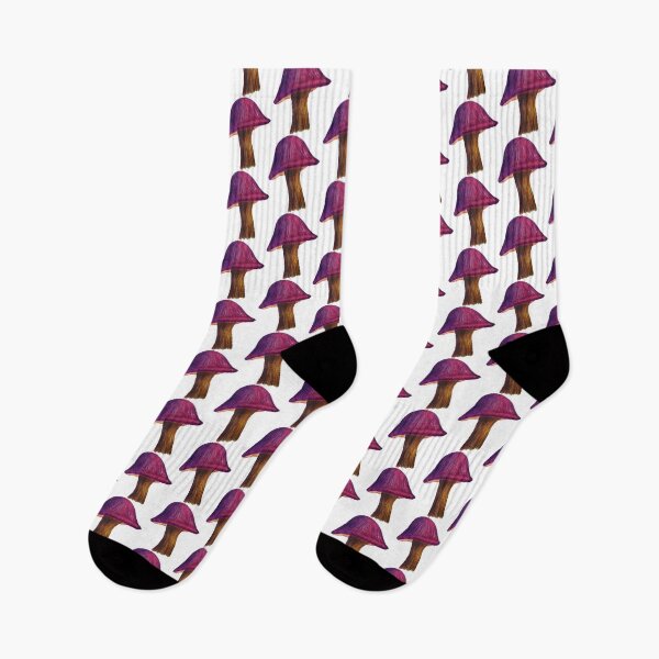 Item preview, purple mushroom designed and sold by Goozeling.
