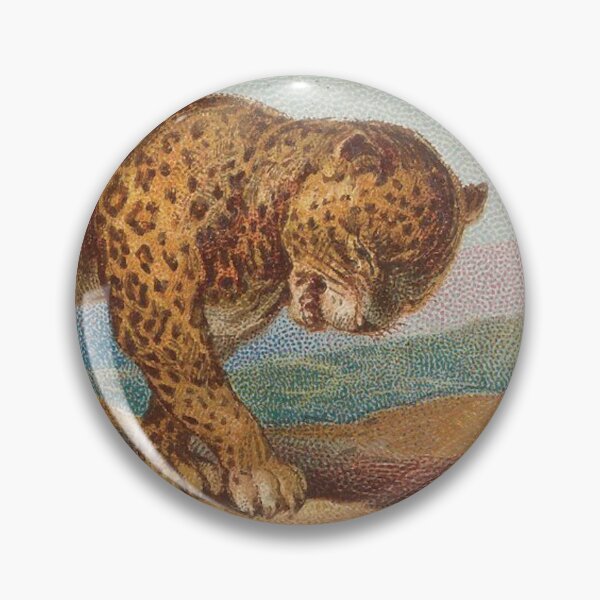 Item preview, Vintage Leopard Illustration  designed and sold by AnimaliaStar.