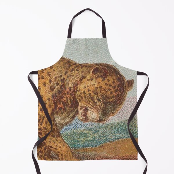 Item preview, Vintage Leopard Illustration designed and sold by AnimaliaStar.
