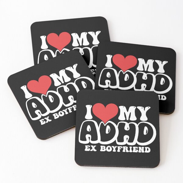 Item preview, Funny I Heart My ADHD Ex Boyfriend Retro Valentine's Day designed and sold by Dolphin Graphic.