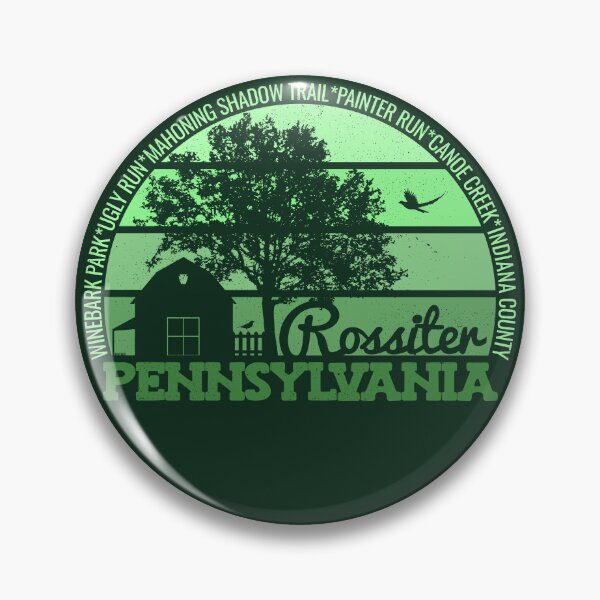 Item preview, Rossiter Pennsylvania Sunset Retro Vintage Local Pride Logo designed and sold by CRHPOD20.