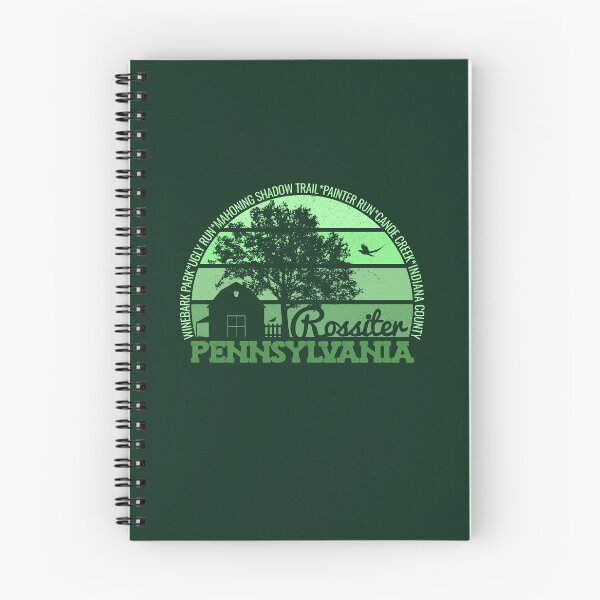 Item preview, Rossiter Pennsylvania Sunset Retro Vintage Local Pride Logo designed and sold by CRHPOD20.