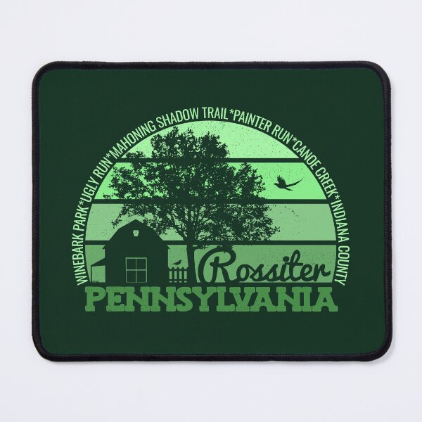 Item preview, Rossiter Pennsylvania Sunset Retro Vintage Local Pride Logo designed and sold by CRHPOD20.