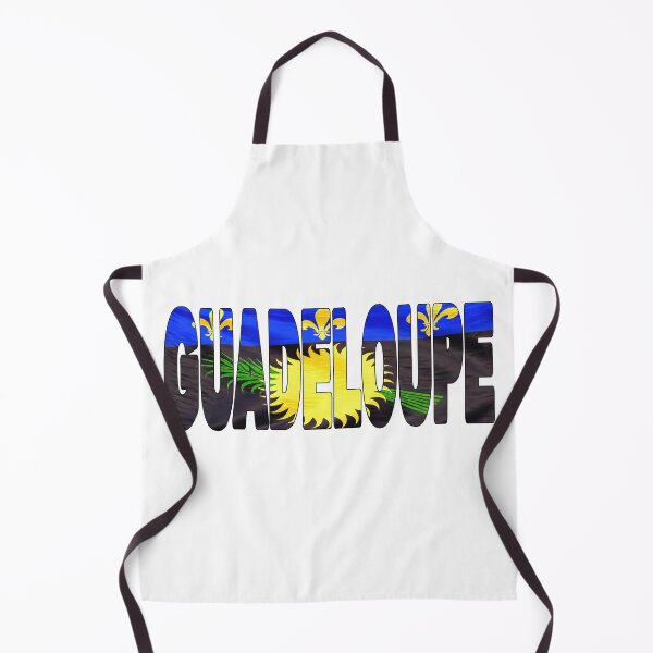 Item preview, GUADELOUPE - Flag Flying in Wind cut to Letters Souvenir Sticker Shirt designed and sold by Adam Gormley.
