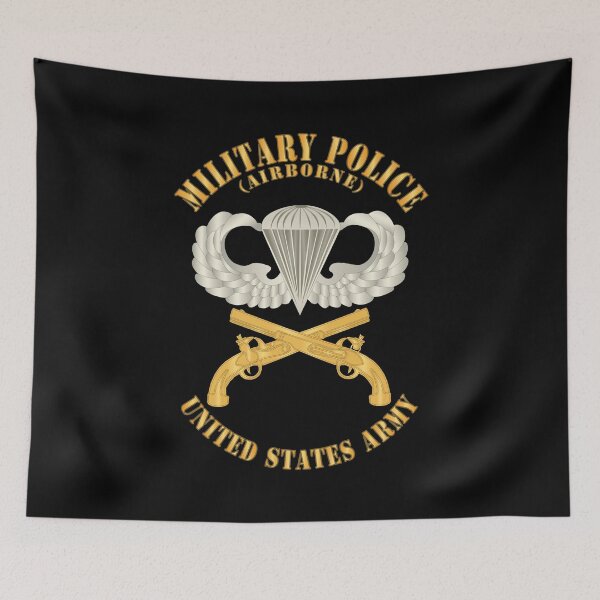 Item preview, Army - Military Police w Airborne Badge - Br X 300 designed and sold by Military Insignia Products.